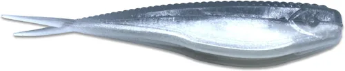 Vista 10 de Phat Pak Baits - Micro Drunkin Shad Tiny Fluke Style LiveScope FFS Soft Jerkbait 2.5" 30ct Soft Plastic BFS Bass Fishing Lure