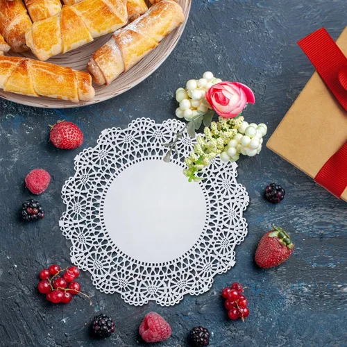 Vista 5 de Doilies de 6 pulgadas, estilo surtido, 30