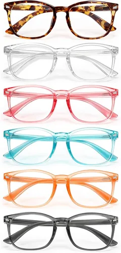Vista 31 de Lentes de lectura para mujeres y hombres, lectores de luz azul para hombres y mujeres