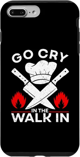 Vista 9 de iPhone 15 Go Cry In The Walk In, divertida funda de chef de cocina