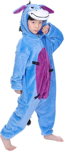 Vista 3 de Pijama de disfraz de animal para niños, disfraz de Halloween