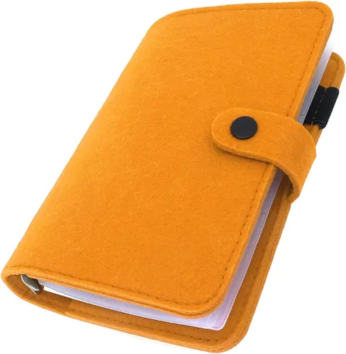Vista 18 de Carpeta de fieltro A5 con páginas y juego de bolsillos para carpeta, color menta aguamarina