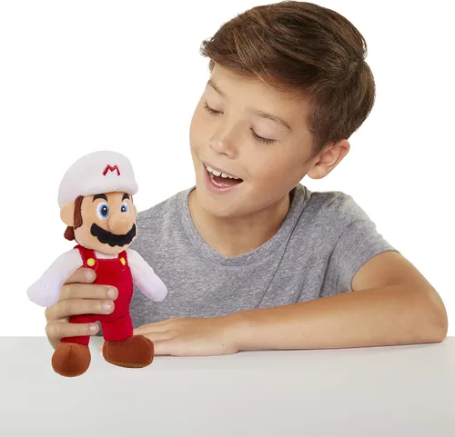 Vista 7 de SUPER MARIO Fire Mario - Peluche de 7.5 pulgadas