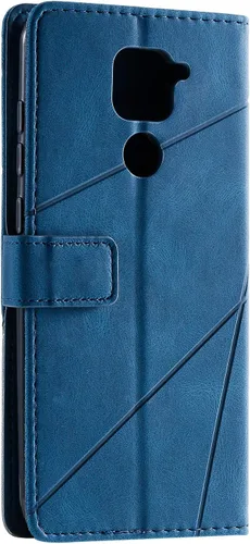 Vista 3 de Funda para Xiaomi Redmi Note 9 Caso,Funda para Xiaomi Redmi Note 9 M2003J15SG M2003J15SS / Redmi 10X 4G M2004J7AC M2003J15SC Funda Flip PU Funda