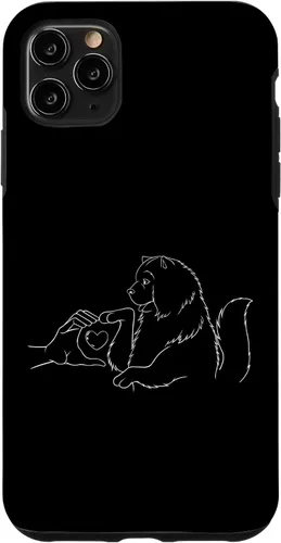 Vista 12 de Funda para iPhone 15 Line Art Chow Chow Dog Chows