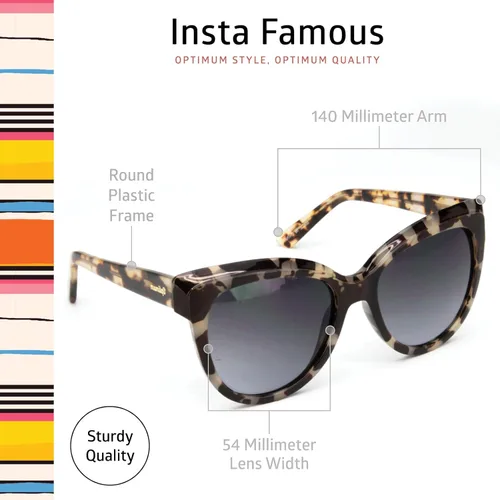 Vista 84 de OPTIMUM OPTICAL Gafas de sol protectoras UV atemporales para hombres y mujeres