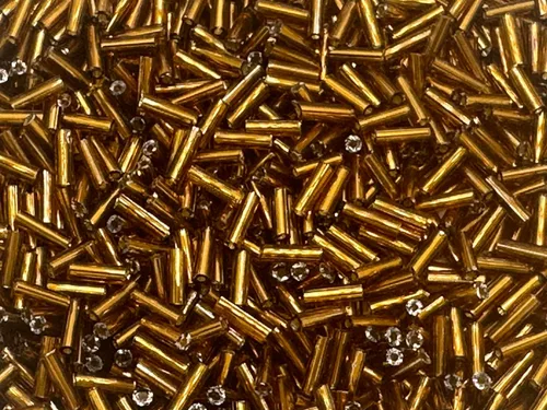 Vista 15 de Cuentas de corneta checa 40 gr / 1.4 oz Tubo de vidrio tamaño #3 0.276 in (mezcla surtida)