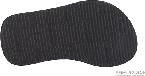 Vista 5 de Rainbow Sandals Grombow - Goma suave para niños, con correa de neopreno y correa trasera