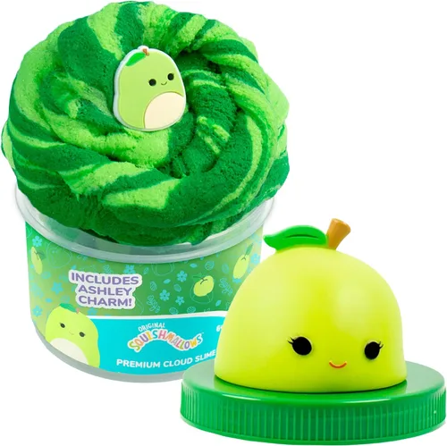 Vista 18 de Original Squishmallows Premium Cloud Slime, paquete de 3, 9 añadidos, 8 onzas