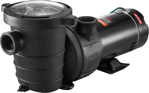 Vista 4 de VEVOR Bomba de piscina 1.5 HP 5280 GPH Max Flow Bomba de velocidad única