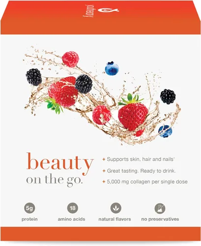 Vista 7 de Youtheory Colágeno Líquido para Cabello, Piel y Uñas con Péptidos de Colágeno y Aminoácidos, Suplemento Bebible Libre de Gluten, Sabor a Bayas, 12