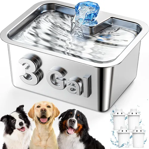 Vista 13 de (Paquete de 4) Filtros de repuesto para fuente de agua para mascotas, cartucho de filtro para fuente de agua para perros lesotc / dispensador