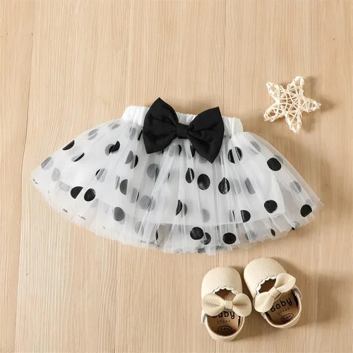 Vista 5 de PATPAT Conjunto de falda de manga corta y falda tutú para bebé niña