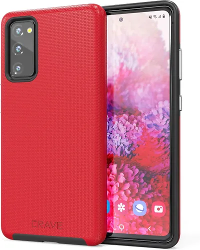 Vista 5 de Crave Dual Guard para Samsung Galaxy S20 FE Funda, Funda de protección a prueba de golpes de doble capa para Samsung Galaxy S20 FE, S20 FE 5G - Aqua