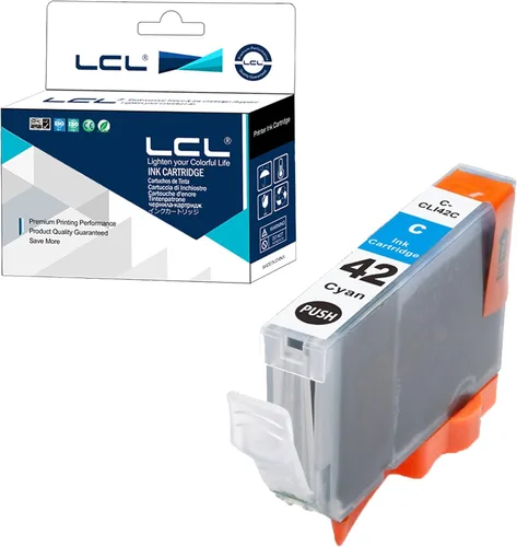 Vista 12 de LCL Cartucho de tinta de repuesto compatible para Canon CLI42 CLI-42 BK CLI-42BK 6384B002 Pro-100 Pro-100S (paquete de 1 negro)
