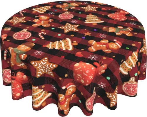 Vista 42 de Giwawa Mantel de Mesa Redondo con Bandera de EE. UU., Mantel Americano con Estrellas, Mariposas, Círculo, 152 cm. Mantel del 4 de julio, Día