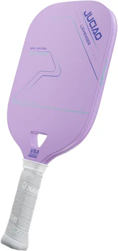 Vista 7 de Paleta de pickleball – Aprobado por USAPA T800 raqueta de pickleball de fibra de carbono de 0.787 pulgadas (0.787 in) con bola de pepinillo