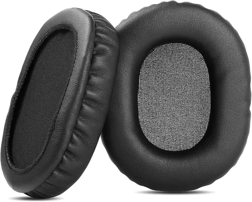 Vista 4 de 1 par de almohadillas de repuesto compatibles con Insignia NS-CAHBTOE01 orejeras para auriculares with Soft Protein Leather,Earmuffs Ear Cups