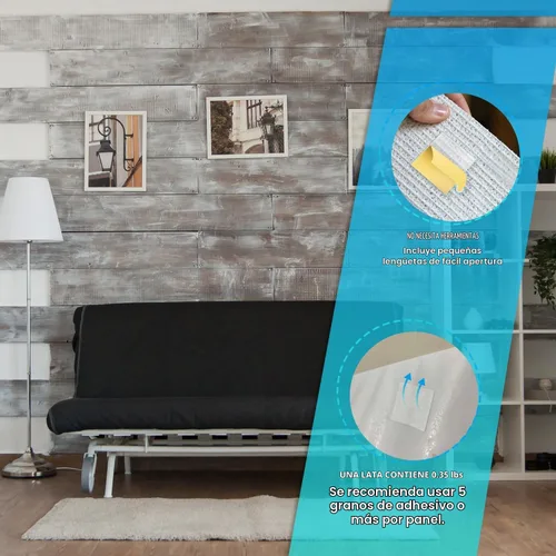 Vista 3 de Knightsacoustic Cinta cuadrada de doble cara resistente, 120 unidades, adhesivo para espuma acústica, almohadillas adhesivas para paneles de pared