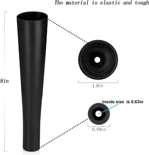 Vista 5 de BaseGoal Baseball & Softball Batting Tee,Portable Hitting Tee,with Heavy Duty Base,Rolled Flexible Rubber Top,Adjustable Height for Kids or Adults