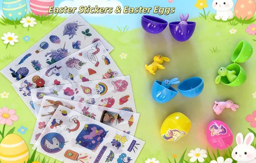 Vista 7 de Runeaoys Juguetes de unicornio para niñas de 4 a 6 años, regalos de Pascua para niñas de 3, 4, 5, 6, 7, 8, 9, 10 años, manta que brilla