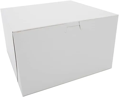 Vista 9 de Southern Champion Tray Cajas de panadería blancas estándar 6X4-1/2X2-3/4, 250