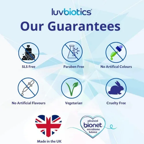 Vista 4 de Luvbiotics - Kit fresco y sin flúor con probióticos y xilitol
