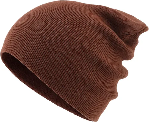 Vista 2 de Home Prefer Gorro de punto de algodón para bebés, niños y niñas, gorro de invierno