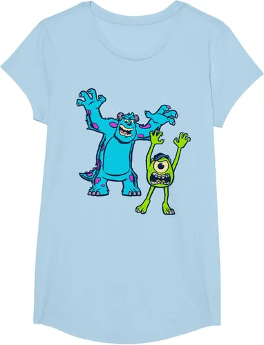 Vista 18 de Camiseta de la Universidad Sulley y Mike de los Monsters de Disney Pixar