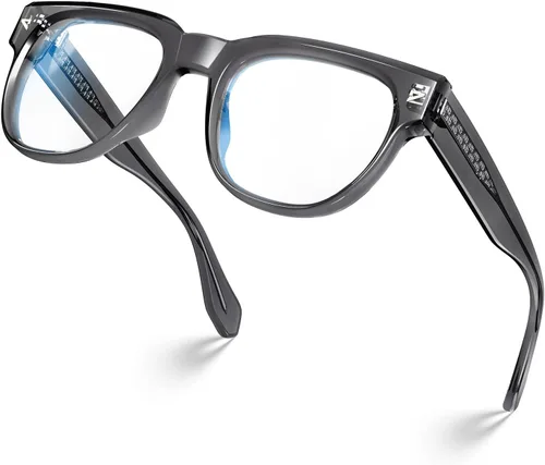 Vista 14 de VISOONE Blue Light Blocking Glasses Men Women Square Frame TR90 Clear Lens Computer Screen Protector Eyeglasses Work Study Gaming UV Daily Outdoor
