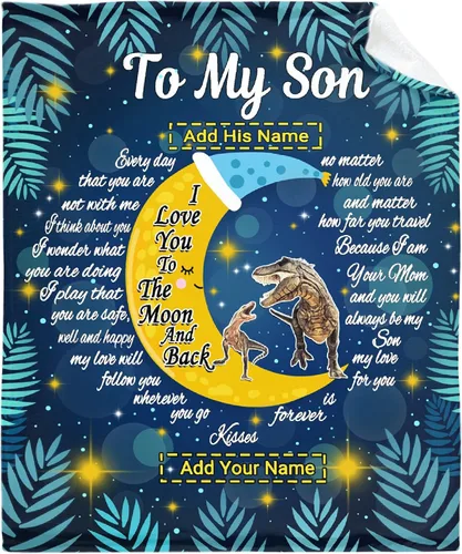 Vista 12 de Manta personalizada para mi hija de mamá y papá 40x50 pulgadas, manta ligera de franela, regalo con nombre personalizado, manta súper suave y cómoda
