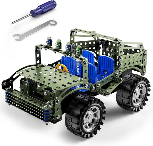 Vista 9 de Juguetes de proyectos de construcción de aviones modelo STEM - Juguetes de proyectos de construcción de STEM DIY para niños niños y niñas de 8-12-16
