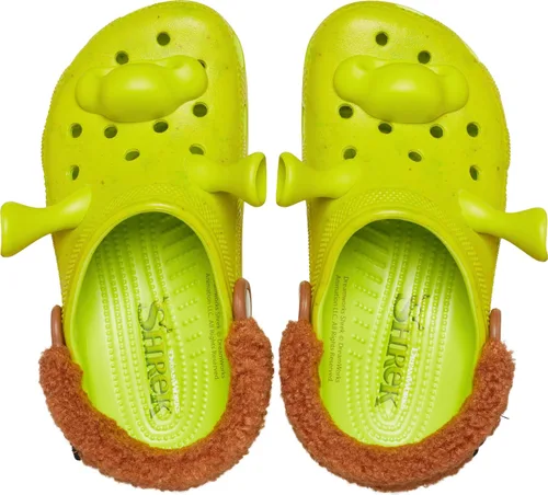 Vista 4 de Crocs Unisex-Child Classic Shrek Clogs