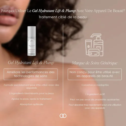Vista 7 de Project E Beauty Gel de hidratación Lift & Plump Hidratación las 24 horas Tratamiento iluminador antienvejecimiento Cuidado de la piel facial