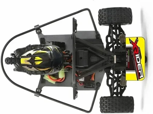 Vista 6 de HTLNUZD 1/8 RC X-Rider Flamingos 2.4G 3WD 2 en 1 ESC Triciclo eléctrico de alta velocidad para motocicleta Triciclo RTR Drift Vehículos para adultos