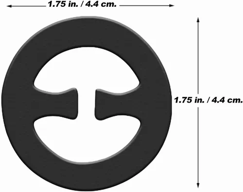 Vista 2 de Razor Racerback Bra Clips Redondo Ocultar Correa Control de Escote, Juego de 3, Blanco, Beige, Negro