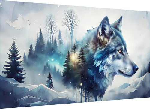 Vista 20 de ijbnhd Castillo de pintura de diamante 5D, kits de pintura de diamantes grandes para adultos, cielo estrellado de bricolaje, taladro completo