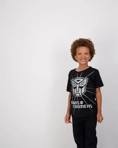 Vista 2 de Transformers One Hasbro Paquete de 4 Camisetas de Manga Corta para Niños Pequeños y Grandes