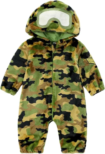 Vista 16 de Disfraz unisex de animal para bebé, con capucha, mameluco para cosplay Amarillo pato
