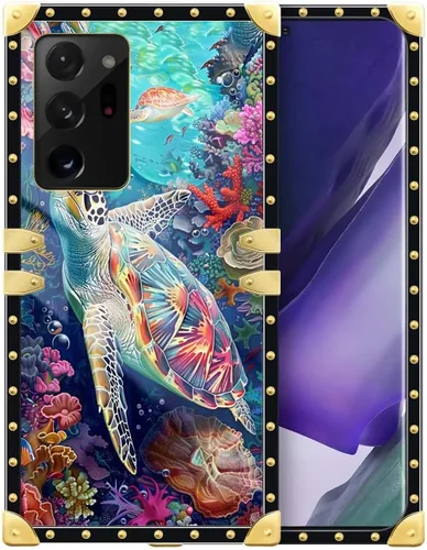 Vista 8 de Funda para Samsung Galaxy Note 20 Ultra, funda cuadrada protectora de TPU suave a prueba de golpes, Galaxy Note 20 Ultra (6.9 pulgadas)