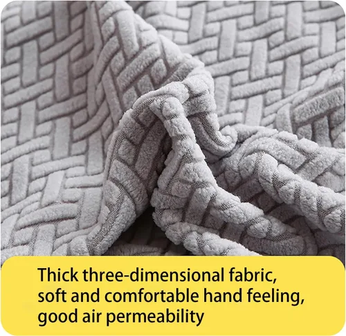 Vista 3 de Funda elástica para sillón, funda de sillón gruesa y elástica de tela jacquard, protector de muebles de color sólido, funda de sofá para niños