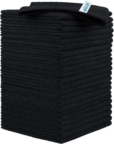 Vista 28 de HOMEXCEL Paño de limpieza de microfibra, toallas de microfibra de alta calidad para automóviles, sin pelusas, sin arañazos, altamente absorbente