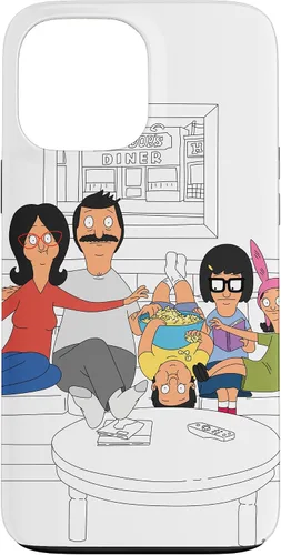 Vista 24 de Bob’s Burgers Bob Linda Gene Tina Louise Living Room Case for iPhone 17