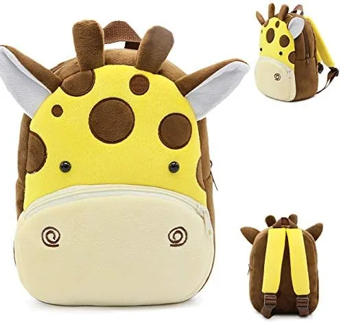 Vista 5 de Zoo - Mochilas de peluche para niños y niñas