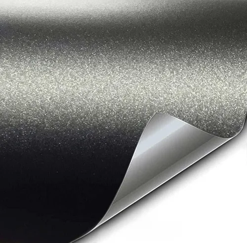 Vista 10 de VViViD+ envoltura vinílica negra metálica mate