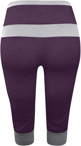 Vista 164 de Pantalones capri para mujer, estilo casual, de verano, elásticos, de cintura alta, pantalones de yoga, ajuste atlético, pantalones deportivos