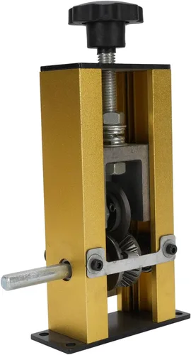 Vista 5 de Fabater Wire Stripper Machine, 2 in 1 Portable Drill Powered Hand Crank Wire Stripper for 0.04 to 1 Inch Diameter Cable, Copper Stripping Tool with