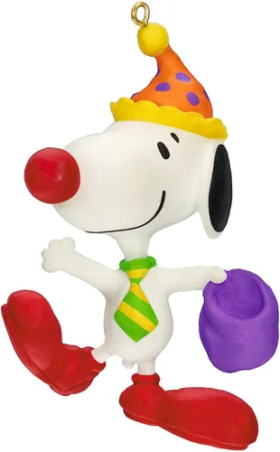 Vista 8 de Hallmark Keepsake Adorno de Halloween de cacahuetes (Scarecrow Snoopy)