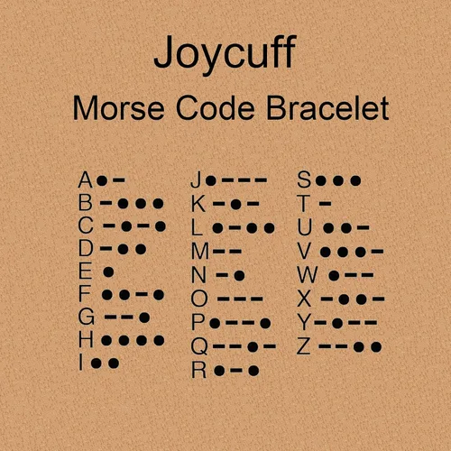 Vista 6 de Pulseras inspiradoras en código morse para hombres, mujeres, niños y niñas, padres, madres, tías, abuelas, hijas, para el Día de la madre
