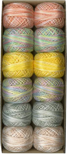 Vista 21 de Valdani Perla Algodón Sz 8 Halloween 73 yardas/Bola
